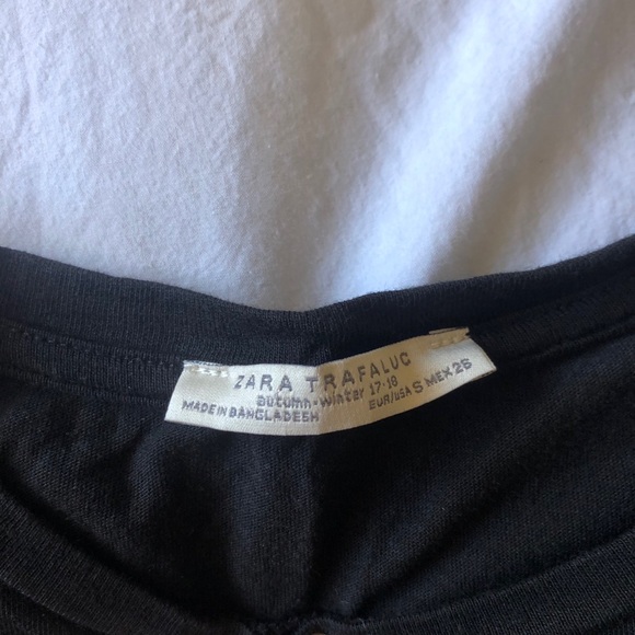 Zara Trafaluc F/W 17/18 Pocket Ruffle Tee - Picture 5 of 5